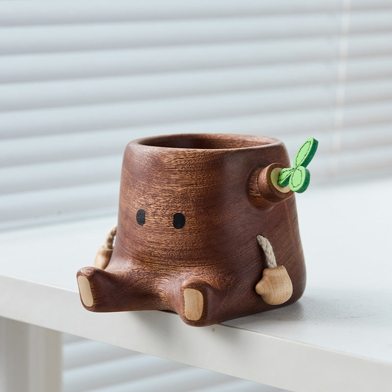 Wooden Pen Holder